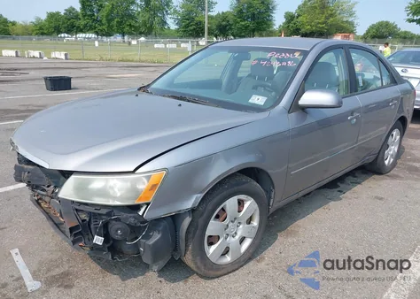 2007 Hyundai Sonata Gls from USA, damaged, VIN 5NPET46C97H208882